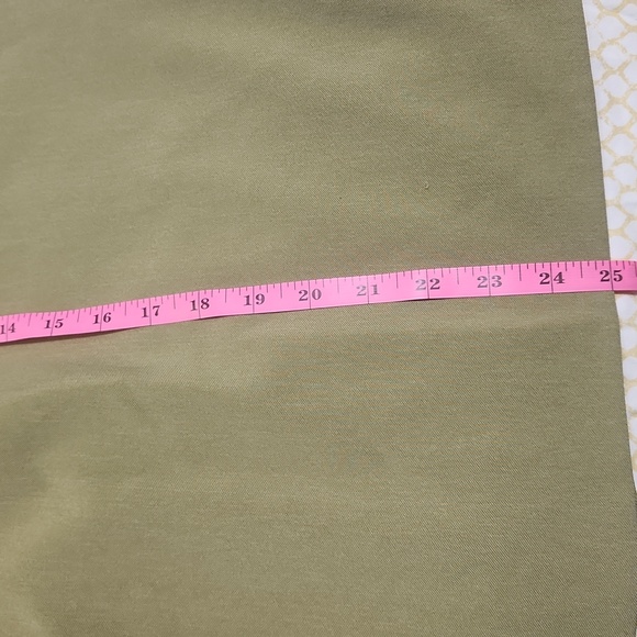 Vintage Kasper Olive Green Skirt Suit Set, Size 6 - Picture 10 of 12